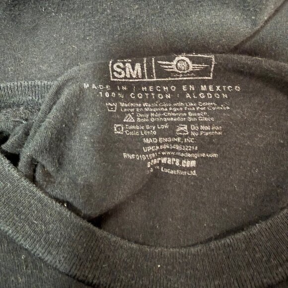 Y2K Star Wars Tee Pre Disney-Lucas Films LTD Graphic Shirt - Picture 6 of 6